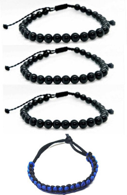 KINGSTYLEIMPEX Metal Charm Bracelet(Pack of 4)