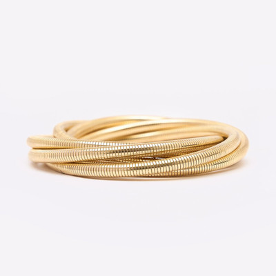 Shivarth Alloy Gold-plated Bracelet