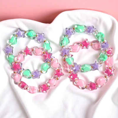 CHIKICHOO Plastic Bracelet Set(Pack of 4)