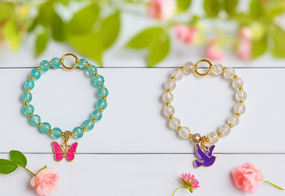 Kosar Craft Crystal Bracelet(Pack of 2)