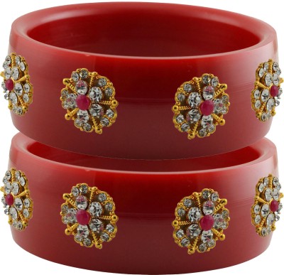 maya fashion Brass Bangle Set(Pack of 2)