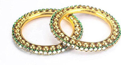 Pakheecreation Metal Bangle Set(Pack of 2)