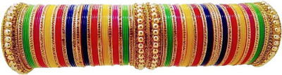 Bulk Trendz Plastic Zircon Gold-plated Chudas(Pack of 44)