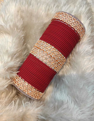 CHURA KING Alloy Bangle Set(Pack of 40)