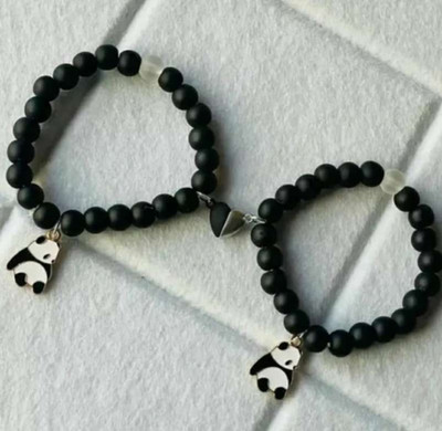 ISUBUCCI Crystal Beads Bangle Set