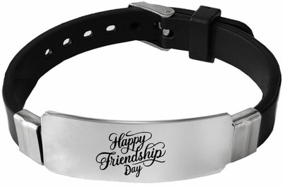 The Men Gift Metal, Rubber Bracelet