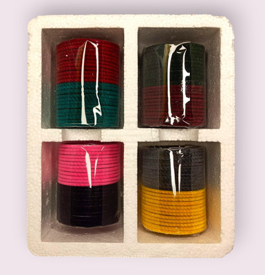 RP BADLAS Glass Bangle(Pack of 10)