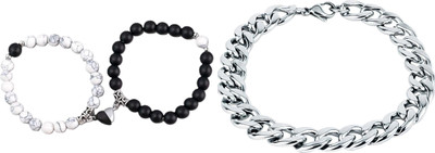 Malas Collection Metal, Stone Bracelet Set(Pack of 2)