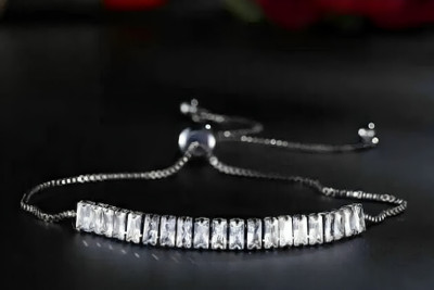 KALAM Alloy Crystal Gold-plated Bracelet