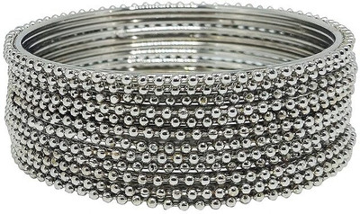 hand kkrafts Metal Bangle Set(Pack of 12)