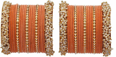 Mayra Creation Metal Bangle Set(Pack of 2)