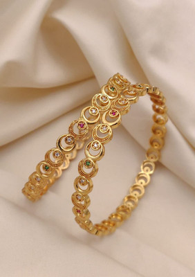 AGASTYA CREATIONS Alloy Bangle Set(Pack of 2)