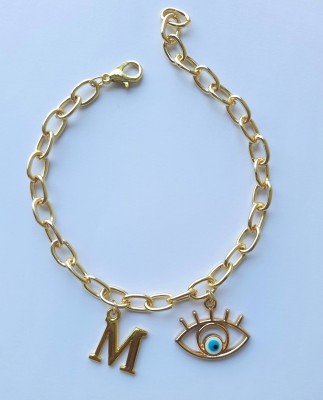 EnlightenMani Alloy Gold-plated Charm Bracelet