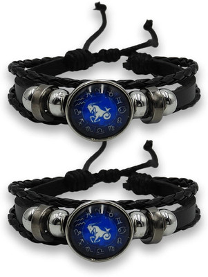 Teeragaj Leather Bracelet(Pack of 2)