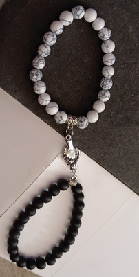 SHIRISHA Shell Opal Bracelet Set(Pack of 2)