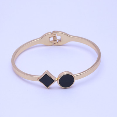 Radhe STORE Alloy Crystal Gold-plated Bracelet