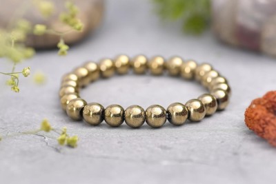 AMAAL Metal, Stone, Alloy, Stainless Steel Beads, Pearl Gold-plated Bracelet