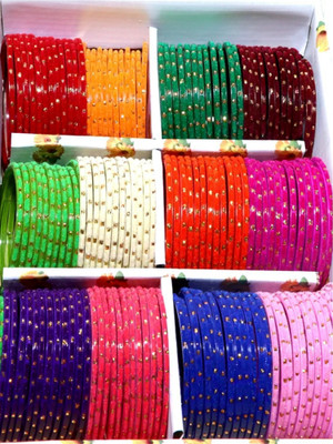 KUNDKESHWAR SALES Glass Bangle Set(Pack of 144)