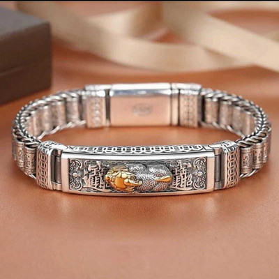 KAIDAA Sterling Silver Sterling Silver Charm Bracelet