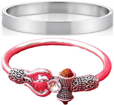 IKONKARR Alloy, Stainless Steel Bracelet(Pack of 2)