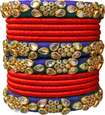 Nidhi's - World of Creation Alloy Bangle Set(Pack of 10)