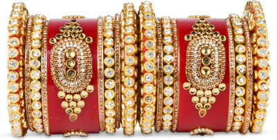 Suhag Chura Plastic Bangle Set(Pack of 18)