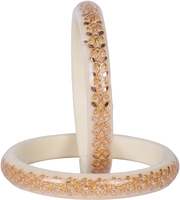 SUNISKA Plastic Gold-plated Shakha Pola(Pack of 2)