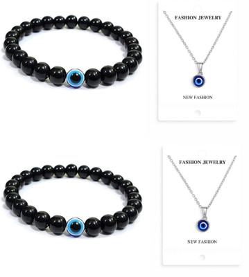 MHTRADERS Evil Eye Bracelet(Pack of 4)