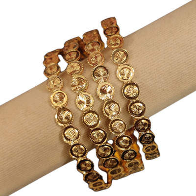 Ashia Retails Alloy Bangle Set(Pack of 4)