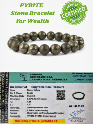 SPYRONIX REAL TREASURE Pyrite Bracelet
