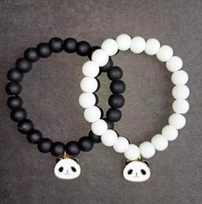 MAYA IMPEX Crystal Cat's Eye Bracelet Set(Pack of 2)