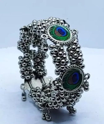 Alloy Silver Coated Bangle