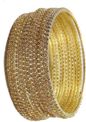 LYBASHINE Brass Cubic Zirconia Bangle Set
