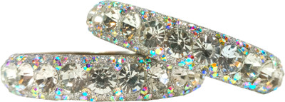 RKGlow Brass Kada(Pack of 2)
