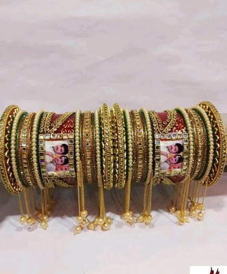 SHABNIKHAR Plastic Zircon Chudas(Pack of 22)