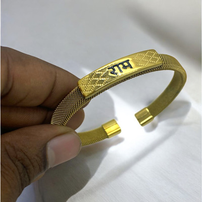 ADF Stainless Steel Gold-plated Bracelet