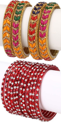 1st Time Glass Bangle Set(Pack of 16)