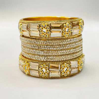 Kiyash Alloy Bangle Set(Pack of 4)