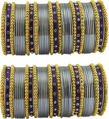 Vidhya Kangan Brass Bangle(Pack of 10)