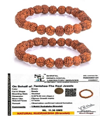 Tanishee- The Real Jewels Rudraksha Bracelet