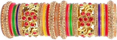 Bulk Trendz Plastic Zircon Chudas(Pack of 2)