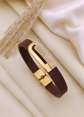 sakimo Metal Diamond Gold-plated Bracelet