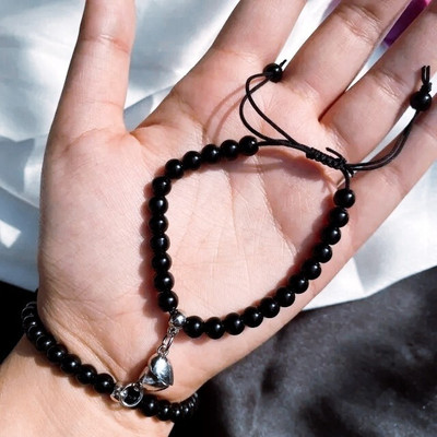 JS Enterprises Stone, Dori Beads Bracelet Set(Pack of 2)