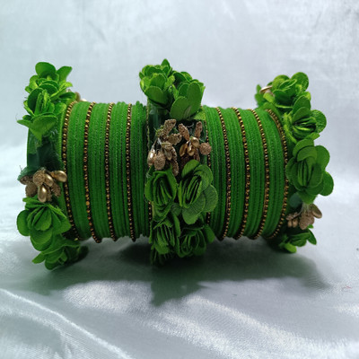 Neeraj Craft Fabric Bangle Set(Pack of 2)