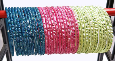 Suhagan Glass Gold-plated Bangle(Pack of 36)
