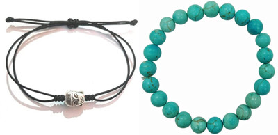 Malas Collection Metal, Stone, Crystal Bracelet Set(Pack of 2)