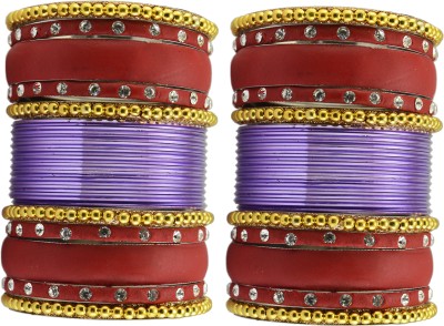 maya fashion Brass Bangle Set