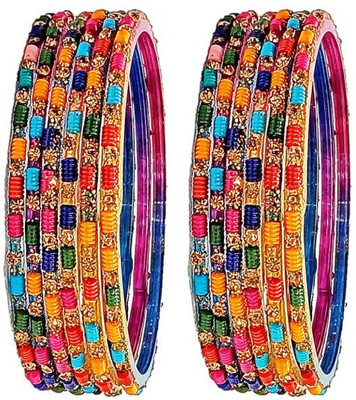 LYBASHINE Glass Gold-plated Bangle Set