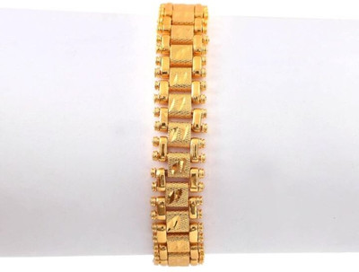 Aksha Collection Oxidised Silver, Leather Black Silver Bracelet