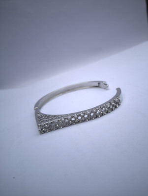 Bazario Alloy Rhinestone Gold-plated Bracelet